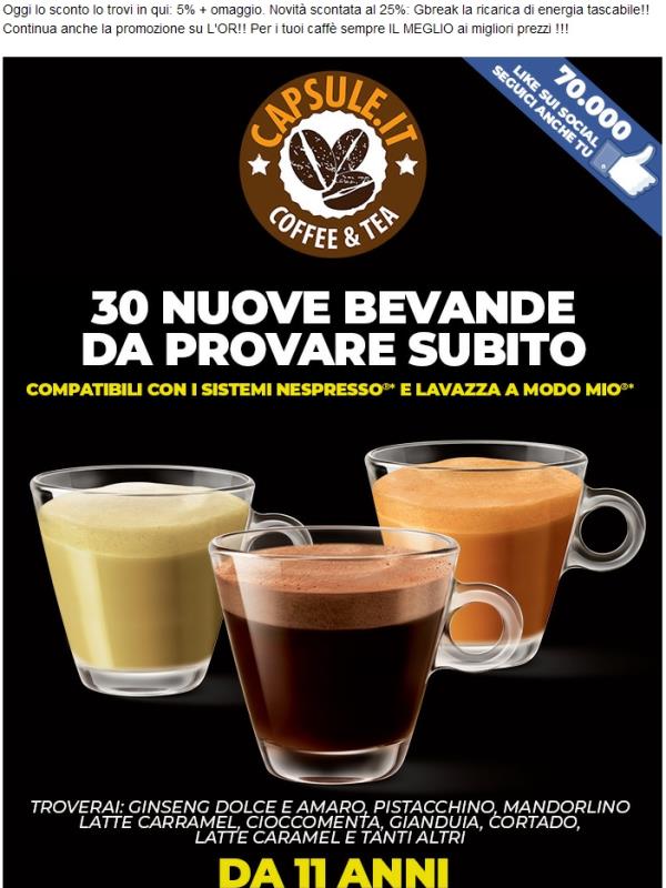 😲 La scorta con lo SCONTO DI OGGI: CONVIENE !