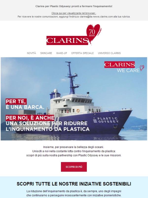 Giornata Mondiale degli Oceani: scopri le iniziative Clarins!