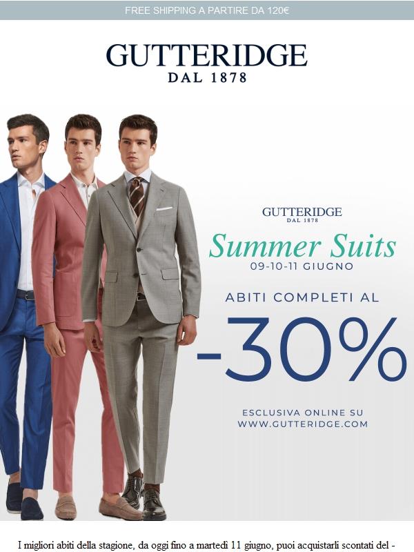 - 30% su tutti gli abiti 💣