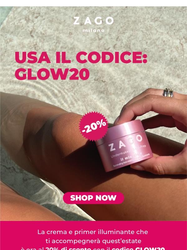 Codice GLOW20 💖