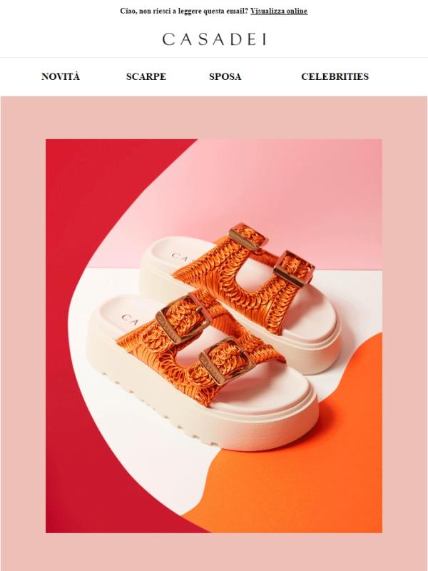 Cammina nell'eleganza urbana con la collezione Birky Ale di Casadei!