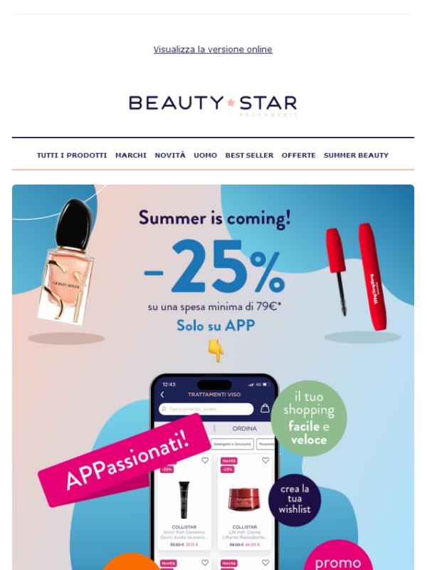 -25% se acquisti da APP ⭐️