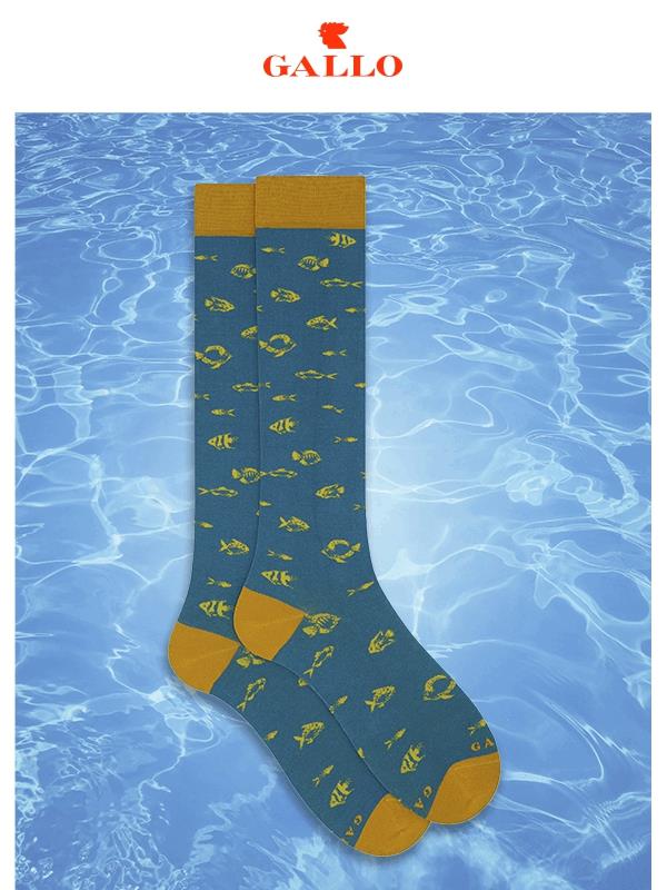 🌞 Nuove Calze Estive di Gallo: Fantasie Irresistibili! 🐠🐒🏄