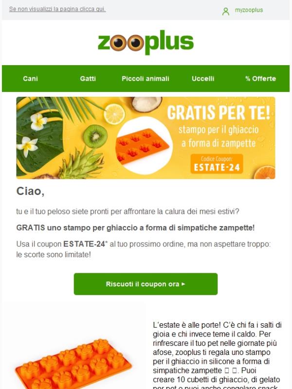 GRATIS: stampo per ghiaccio a forma di zampette! 🐾🧊