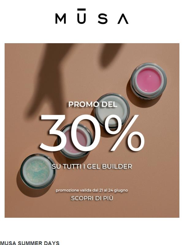 Nuova promo Musa per te