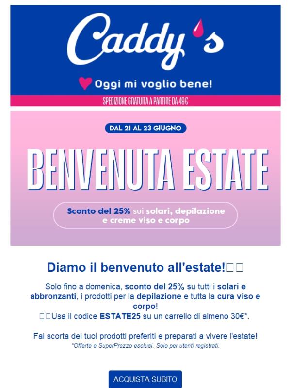Benvenuta Estate🏖️