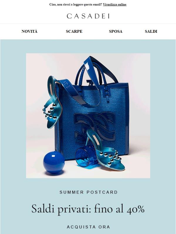 Saldi Esclusivi | Fino al 40% di sconto in anteprima