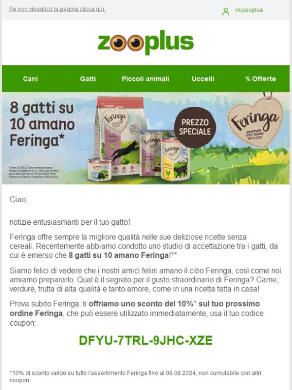 -10% su Feringa, usa il coupon >