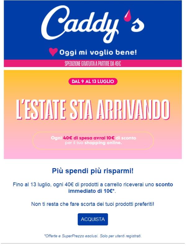 Più spendi più risparmi!