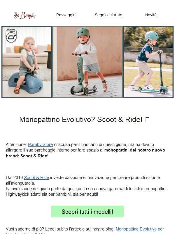 Scoot & Ride: il divertimento in sicurezza 🛴