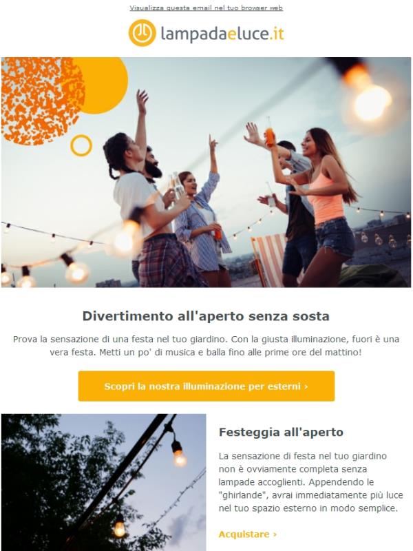 Crea quell'atmosfera di festa nel tuo giardino 🎡