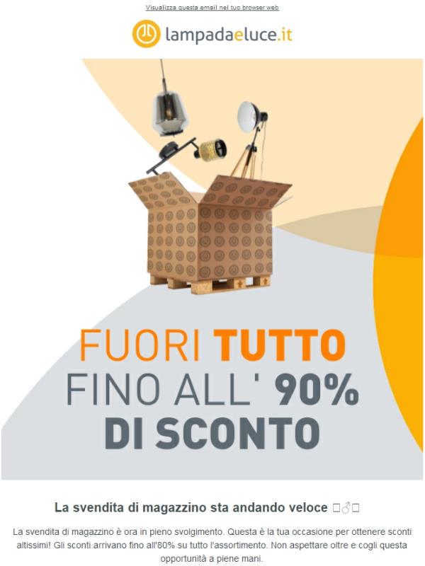 Hai già approfittato dei nostri alti sconti?