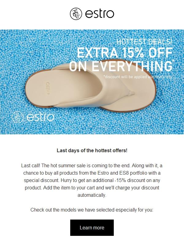 Last days of the hottest offers!