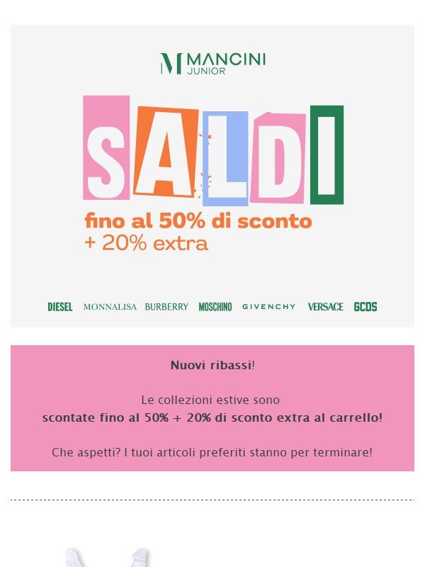 Ancora più saldi: 50%+20% extra 🌟​​