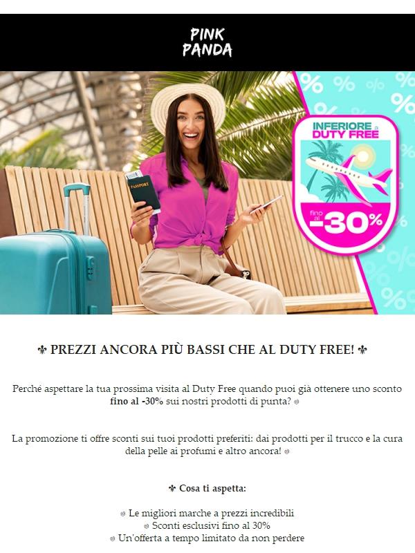 Inferiore al Duty Free ✈️