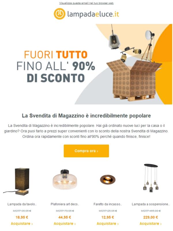 Lo sconto è alle stelle!