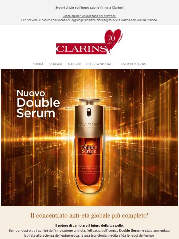 NUOVO Double Serum: il potere di cambiare il futuro della tua pelle!