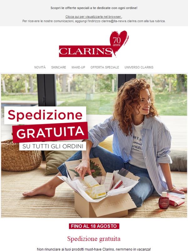 SPEDIZIONE GRATUITA con ogni ordine: non rinunciare ai tuoi preferiti!