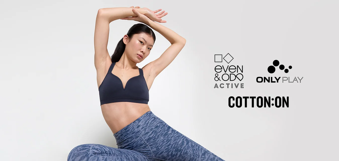 Cotton On Body + ONLY Play + Even&Odd active