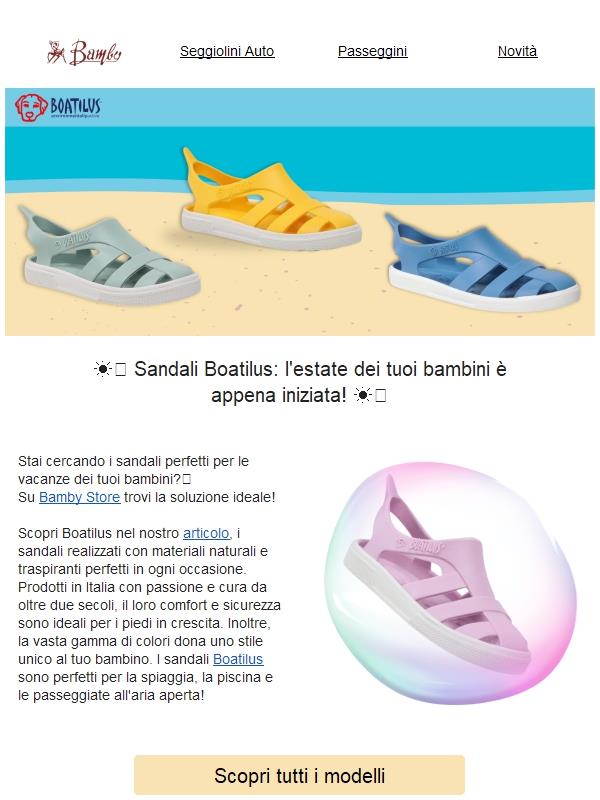 Sandali per tutti! 😎