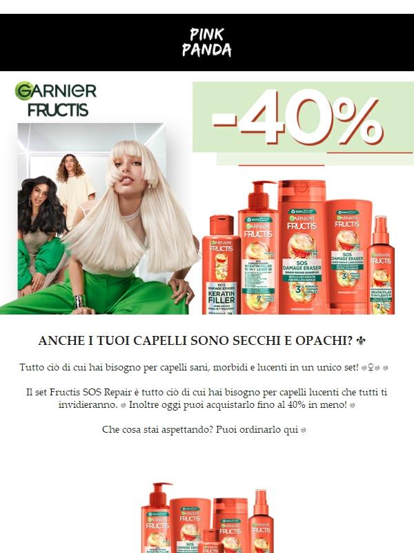 Set di 5 prodotti per capelli [-40%] 🍊