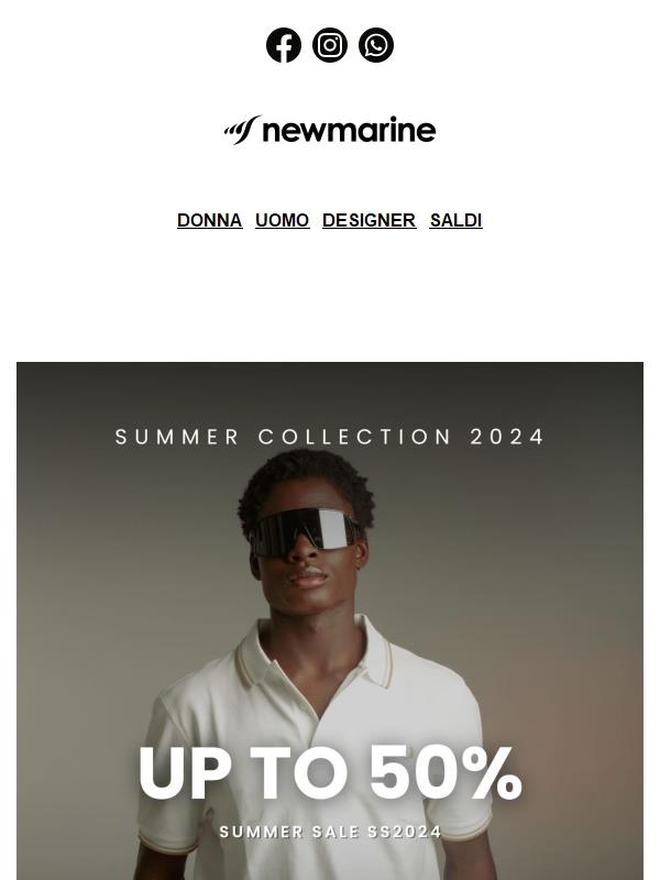 Scopri i nostri saldi fino al 50% OFF