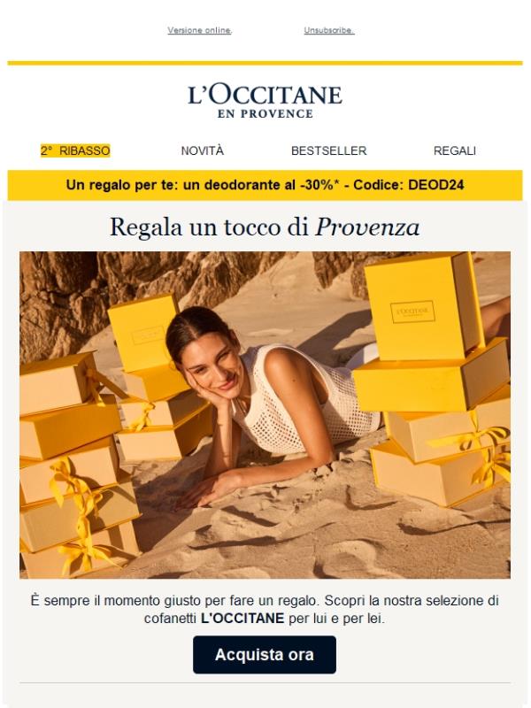 Regalati una coccola d'estate..