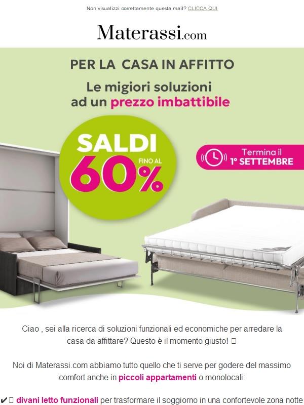 Le soluzioni per te in sconto fino al 60% 🔥