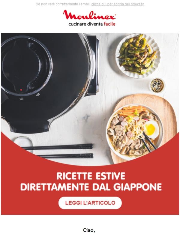 Moulinex ti porta in Giappone 🇯🇵