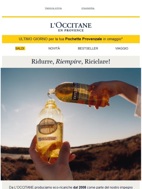 Spedizione gratuita su tutto!