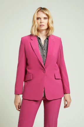 BLAZER IN COMPATTO STRETCH