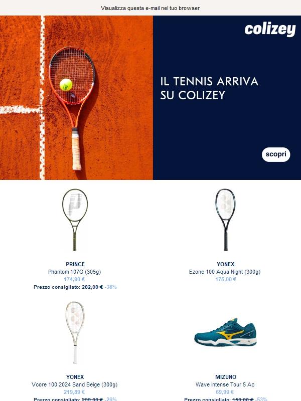 Novità: il tennis arriva su Colizey 🎾