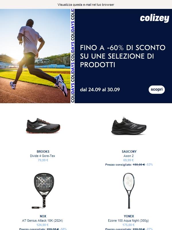 3,2,1.. al via i Colidays! 🛍️