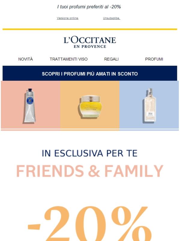 Friends & Family sulla Nuova Collezione