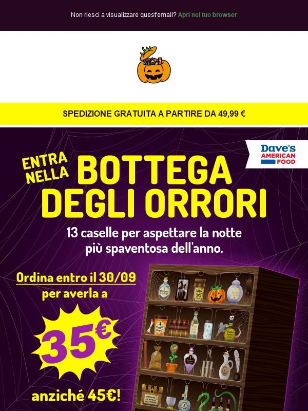 La promo sul Calendario di Halloween sta per scadere🎃​