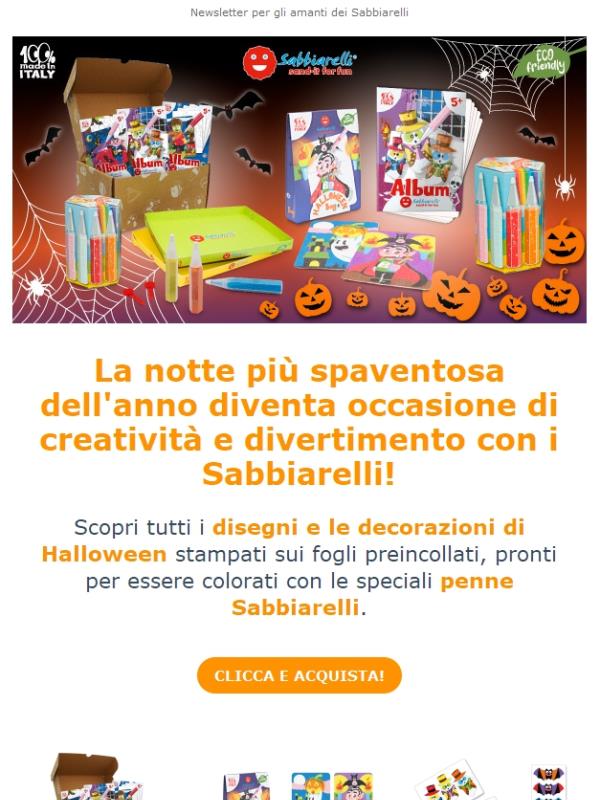 👻 I Sabbiarelli di Halloween