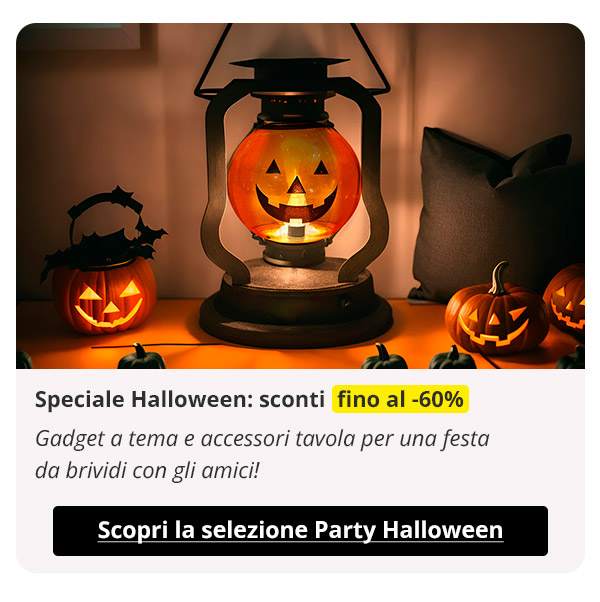 Speciale Halloween: sconti fino al -60%