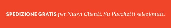 spedizione gratuita per nuovi clienti