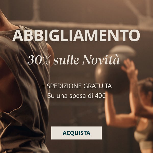 30% sconto su Abbigliamento sportivo