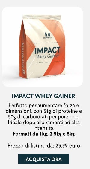 Impact whey gainer