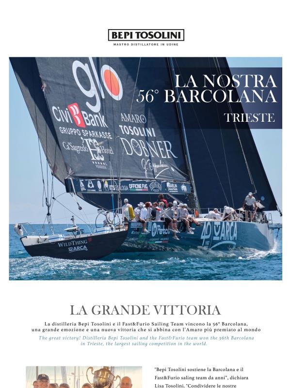 BEPI TOSOLINI - BEPI TOSOLINI - Bepi Tosolini e Fast and Furio Sailing Team vincono la 56° Barcolana