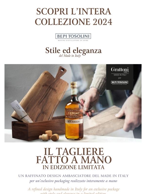 BEPI TOSOLINI & GRATTONI_ scopri lo stile ed eleganza del made in Italy in limited edition