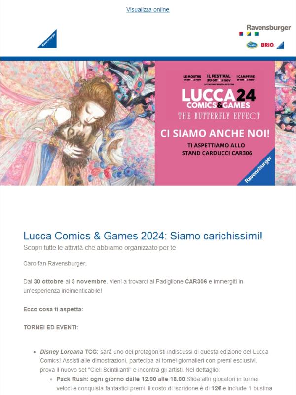 LUCCA COMICS 2024: Ci siamo anche noi! 😍​