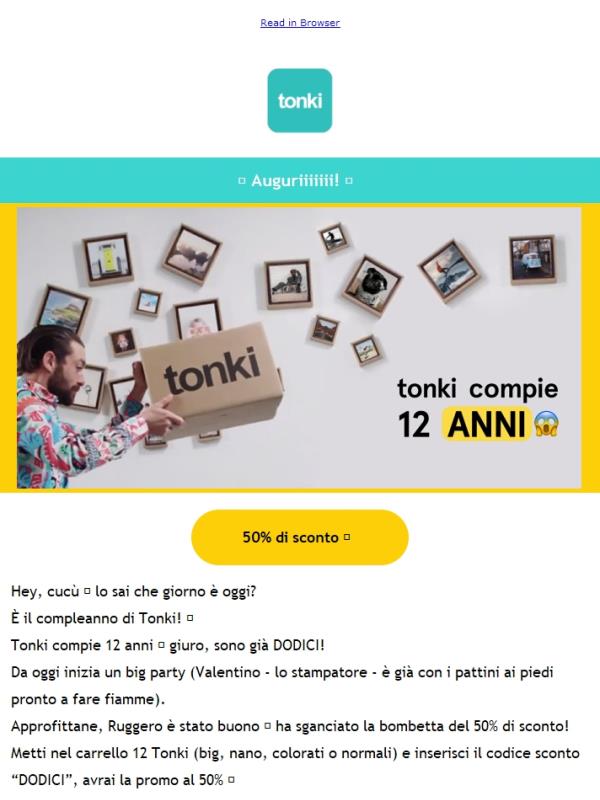 Tonki compie 12 anni! 🍰