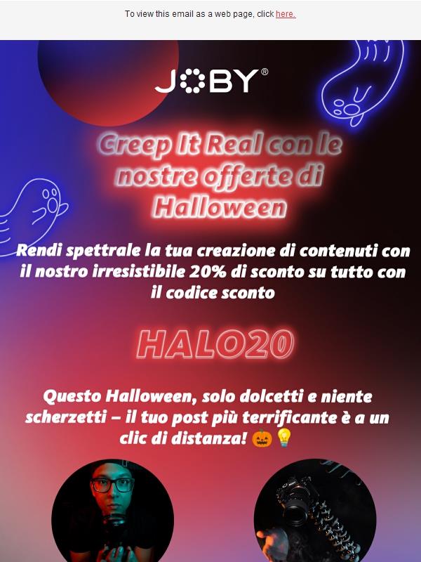 Creep It Real con le nostre offerte di Halloween