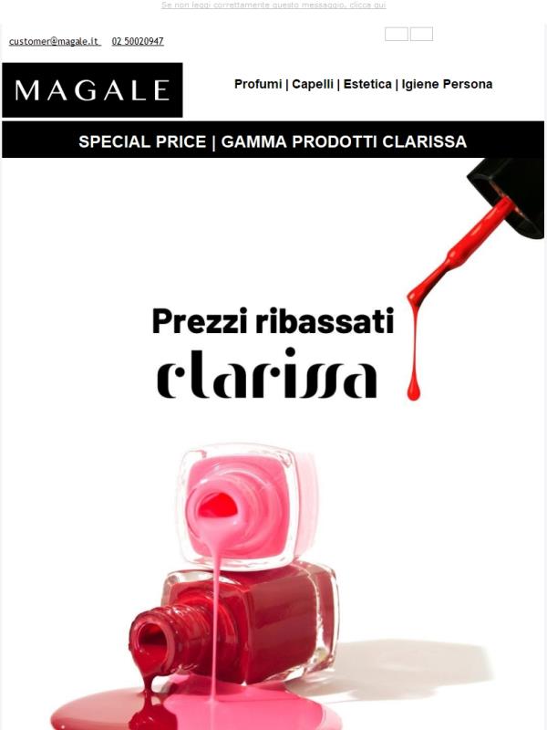 Special Price Clarissa cosmetics corri su Magale.it Jekoo