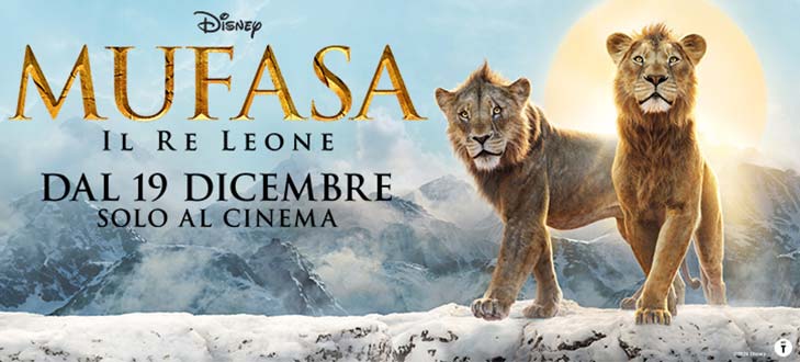 Disney Mufasa: Il Re Leone Dal 19 Dicembre solo al cinema