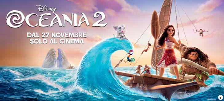 Disney Oceania 2 Dal 27 Novembre solo al cinema