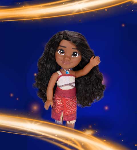 Oceania 2 bambola toddler