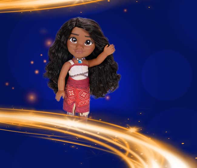 Oceania 2 bambola toddler